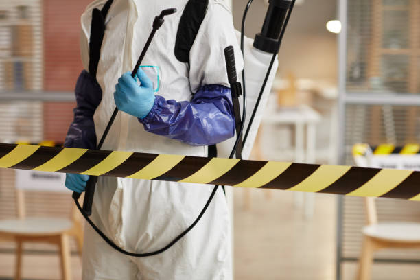 Professional Odor Removal technician working in Bishop, GA